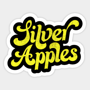 Silver Apples ////// Psych Rock Krautrock Fan Sticker